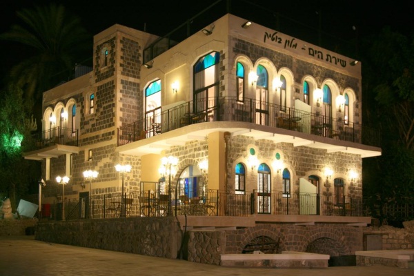 מלון בוטיק שירת הים טבריה- המלון בשעות ערב